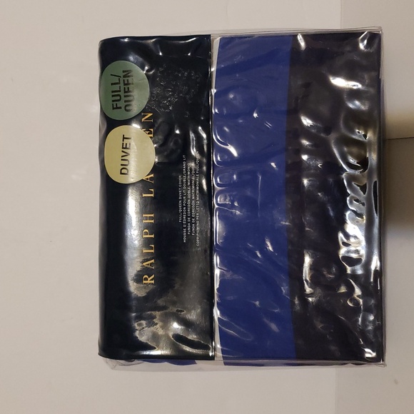 Ralph Lauren Navy and Royal Blue Duvet - Picture 1 of 2